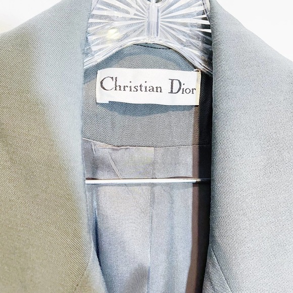 Christian Dior 4 Button Blazer Double Breasted SZ 4 - Picture 6 of 10